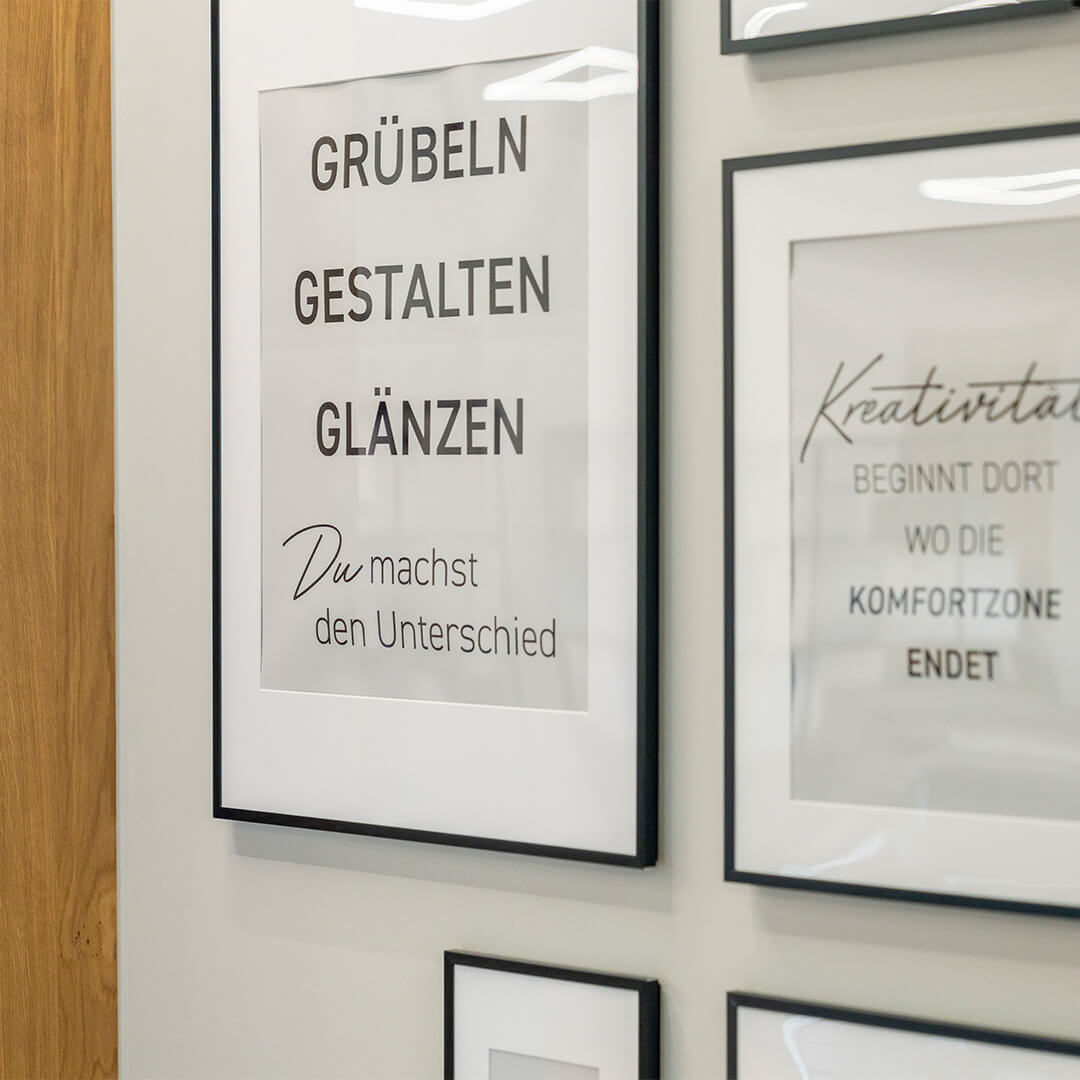 Bilderrahmen im Grübelhome